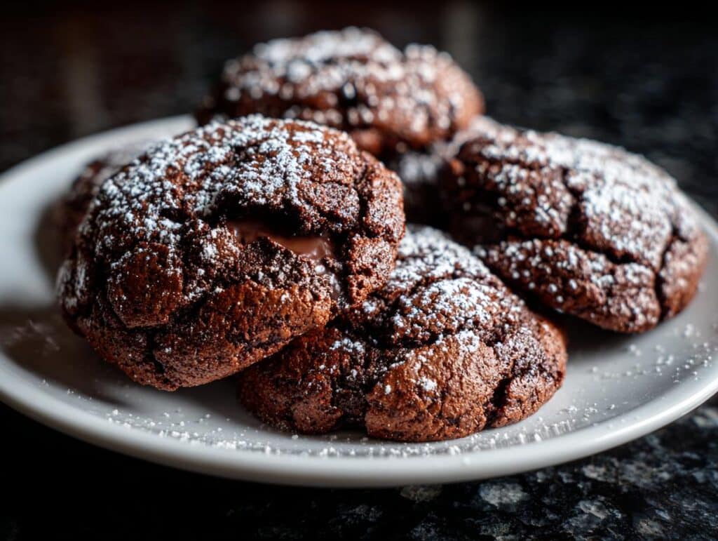Chocolate Lava Cookies for Valentine’s Day