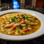 Classic Mediterranean White Bean Soup