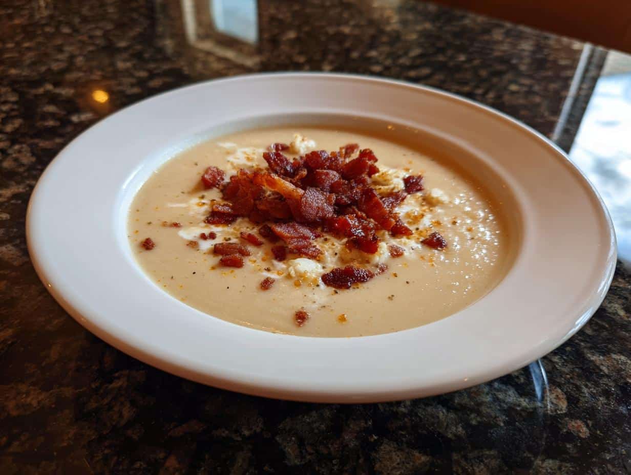 Creamy Bean Soup Made from Canned Beans