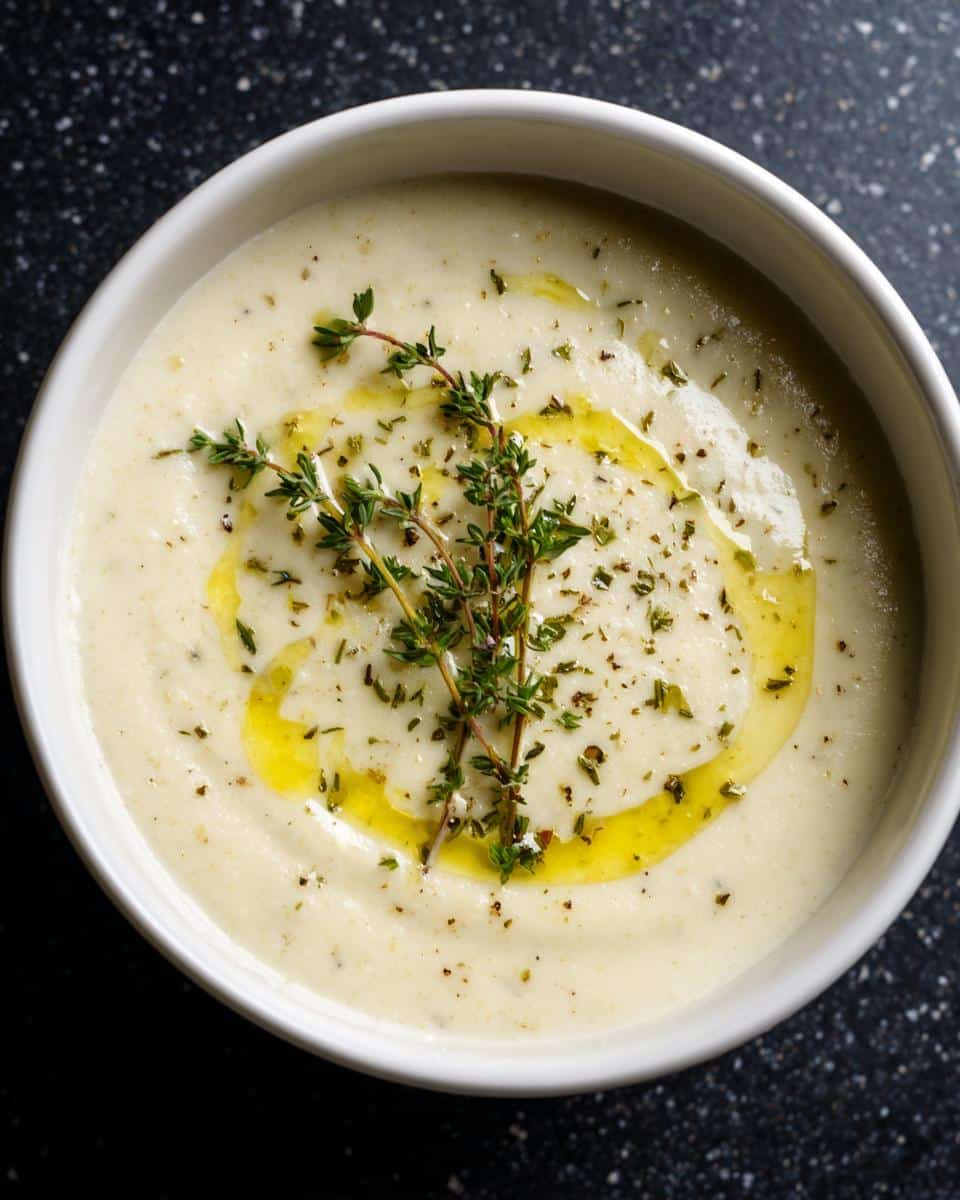 Creamy Vegan White Bean Soup - detail 3