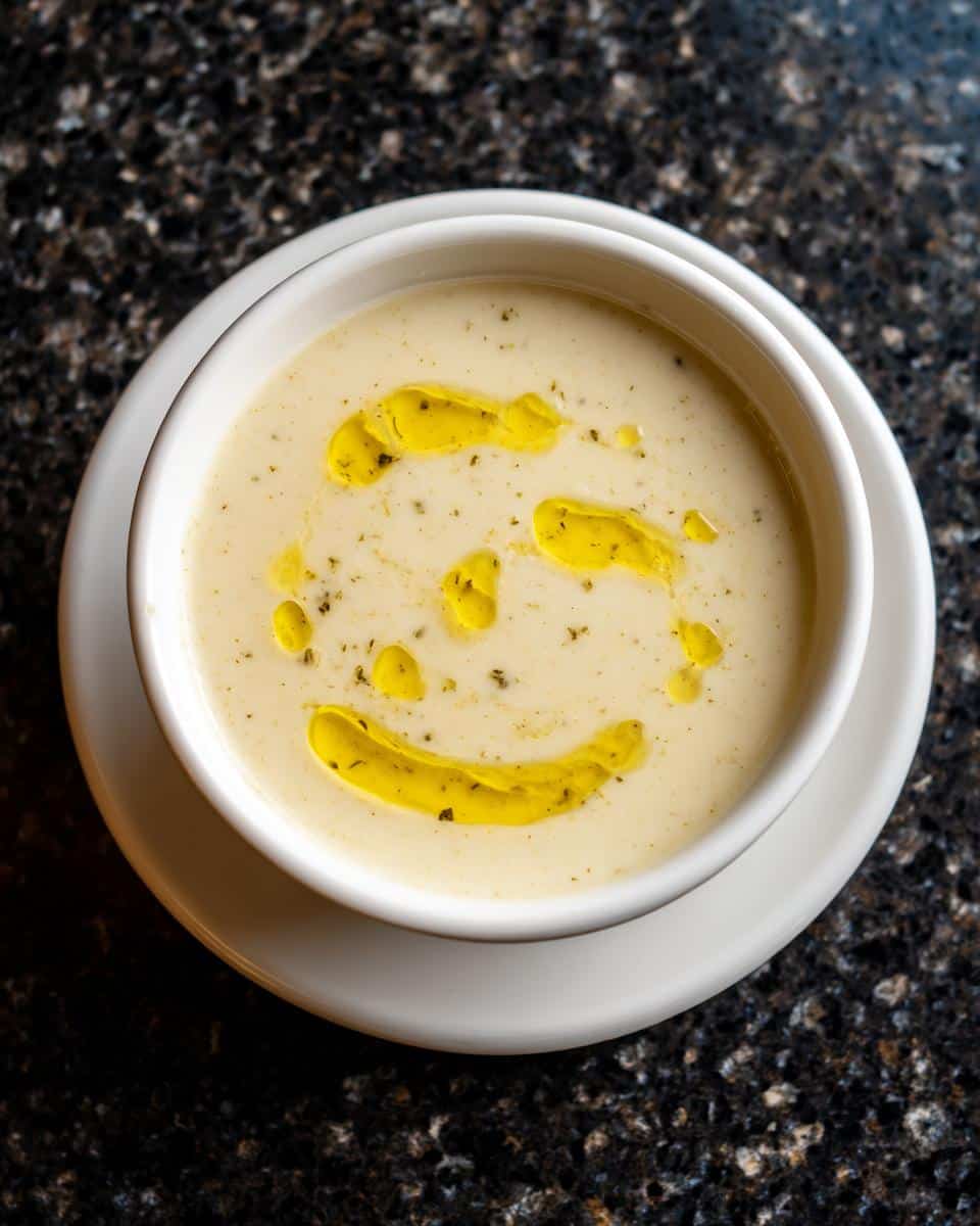 Creamy White Bean Soup With Olive Oil - detail 2
