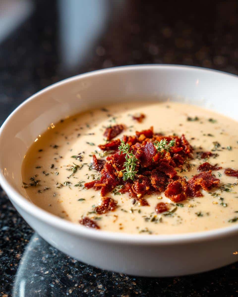 Creamy White Bean Soup with Dijon - detail 2