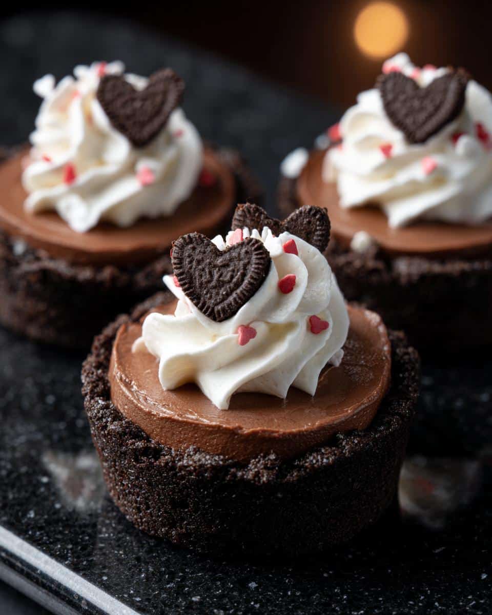 Cupid’s Chocolate Cheesecake Cups - detail 3