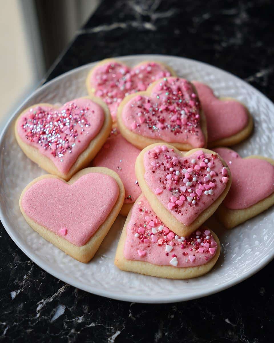 Cupid’s Kiss Sugar Cookies - detail 1