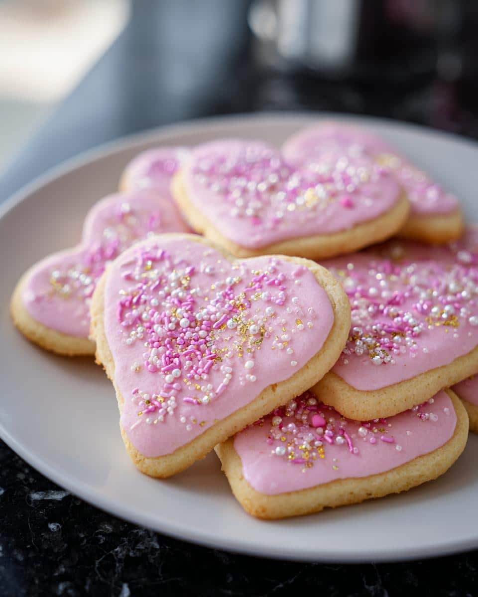 Cupid’s Kiss Sugar Cookies - detail 2