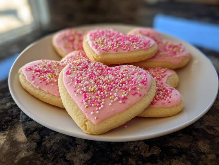 Cupid’s Kiss Sugar Cookies