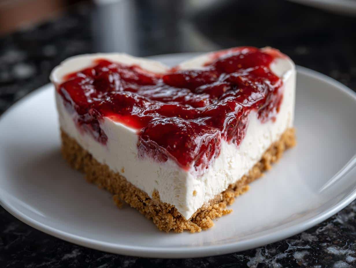 Heart-Shaped No-Bake Desserts