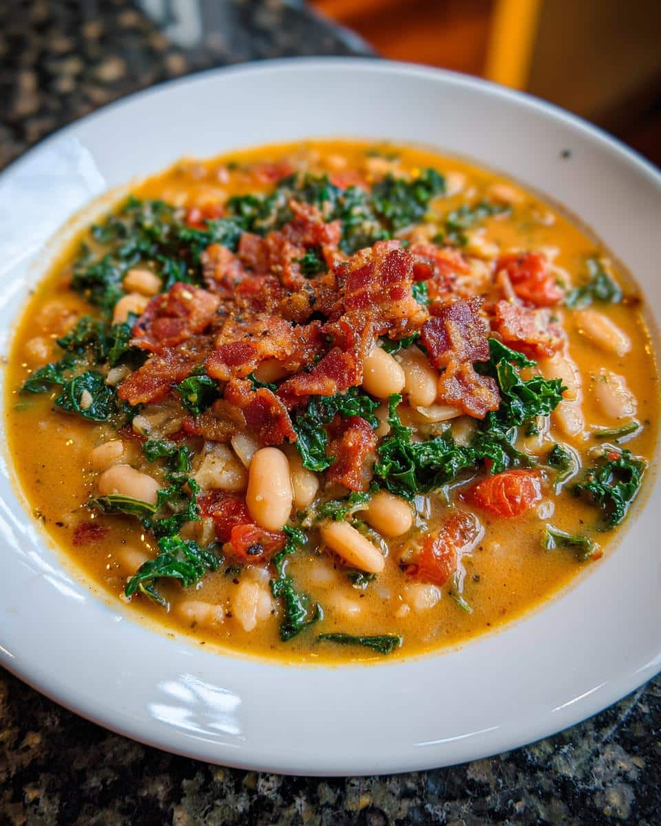 Hearty Italian White Bean Soup - detail 1