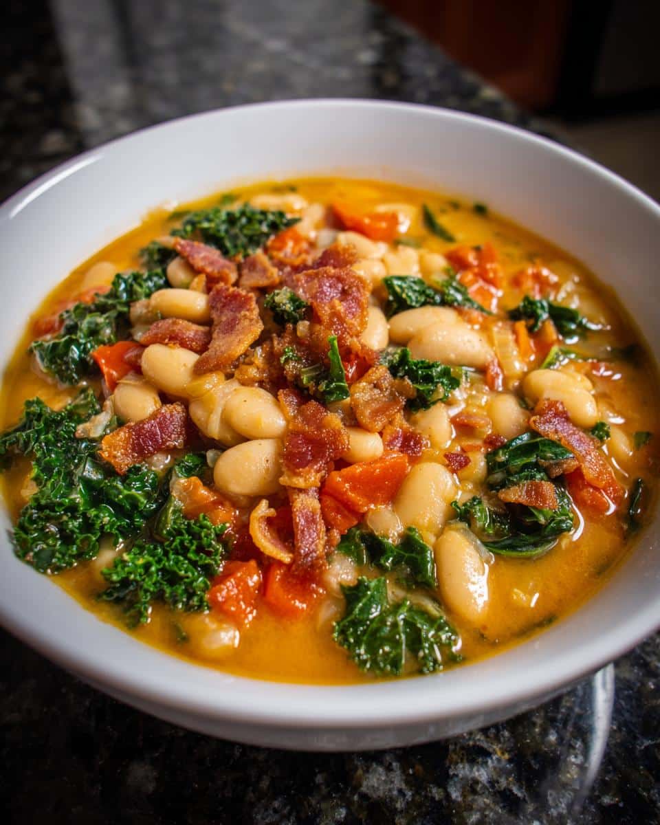 Hearty Italian White Bean Soup - detail 2