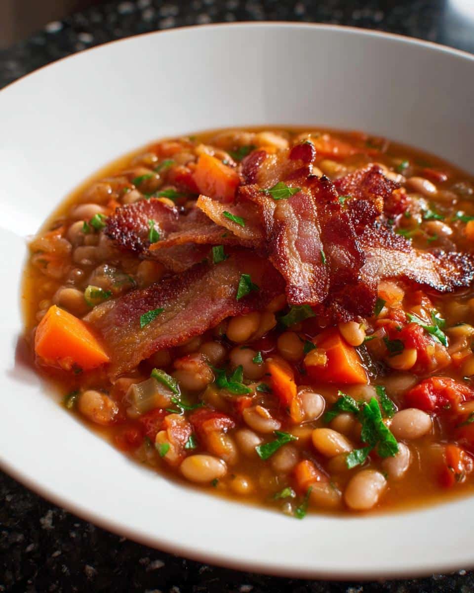 Hearty Mixed Bean Soup - detail 1