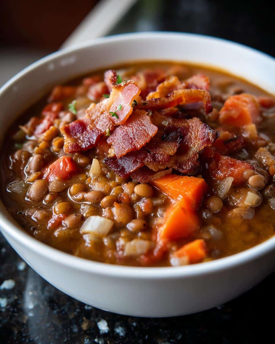 Hearty Mixed Bean Soup - detail 3