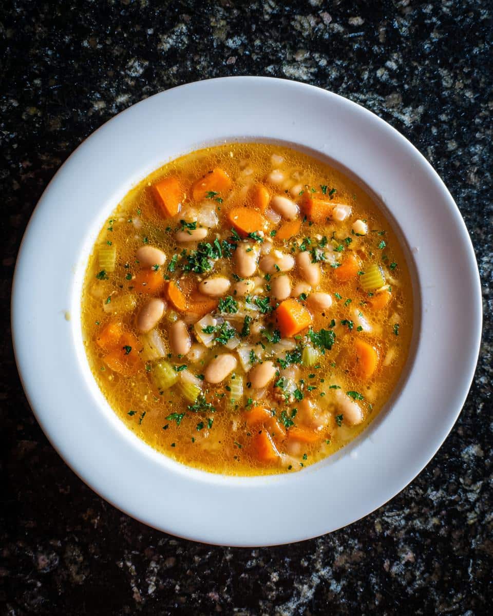 Italian Grandma’s White Bean Soup - detail 3