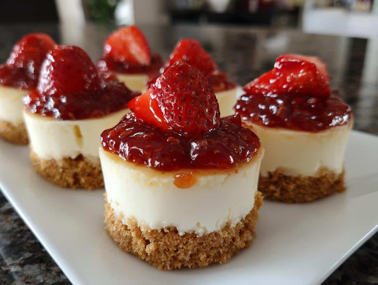 Mini Cheesecake Dessert Shooters