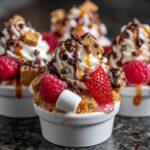 Mini Valentine Dessert Charcuterie Cups