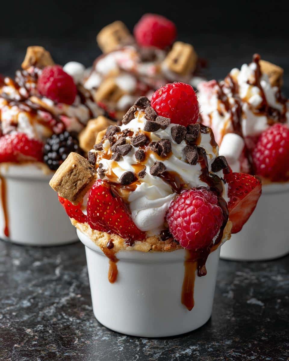 Mini Valentine Dessert Charcuterie Cups - detail 2