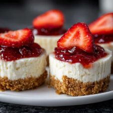 Irresistible Mini Valentine’s Day Cheesecake Bites in 4 Easy Steps