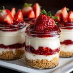 Mini Valentine’s Day Cheesecake Jars