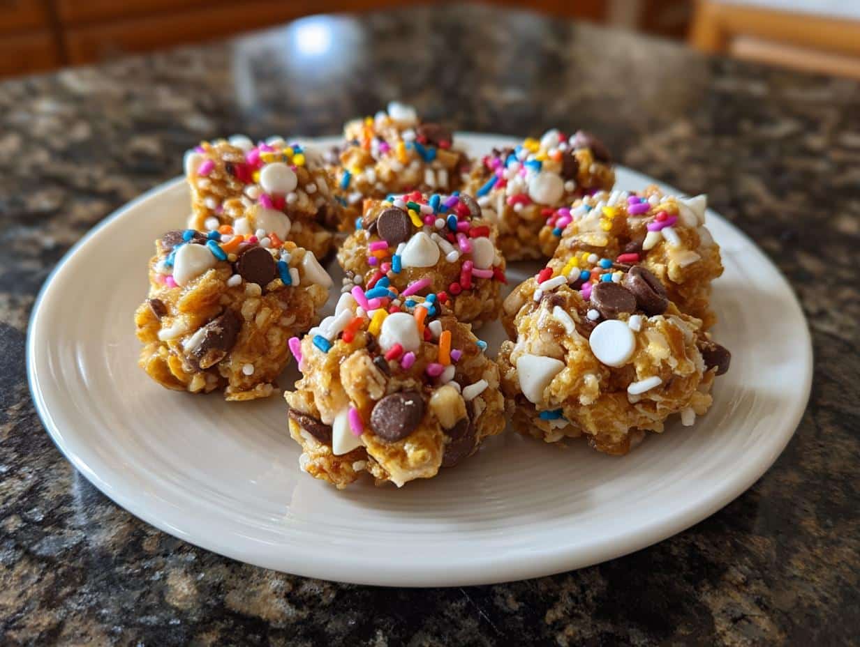 Mini assorted dessert platter bites