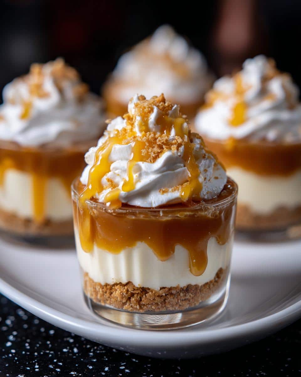 Mini caramel biscuit dessert cups - detail 3