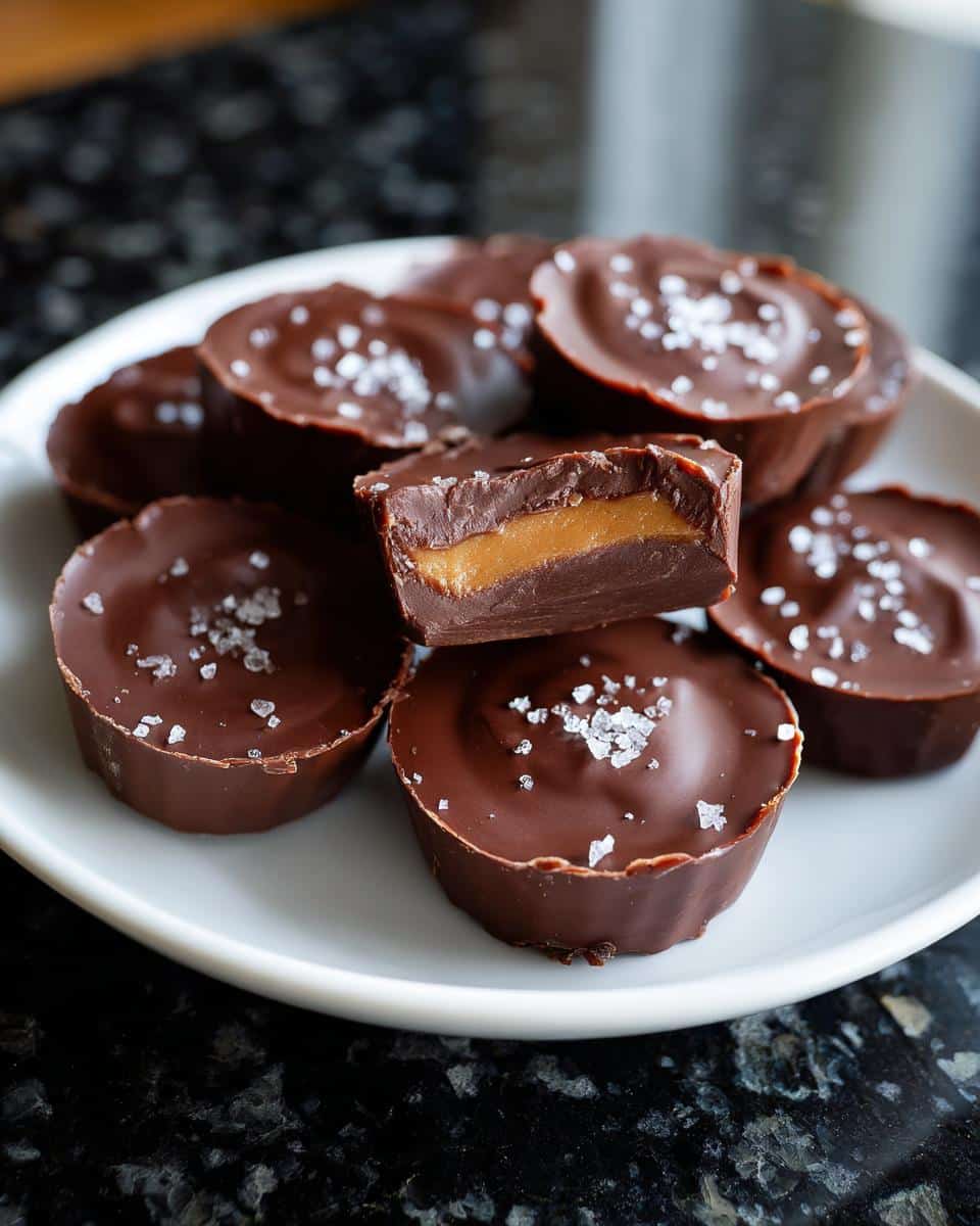 Mini chocolate peanut butter cups - detail 1