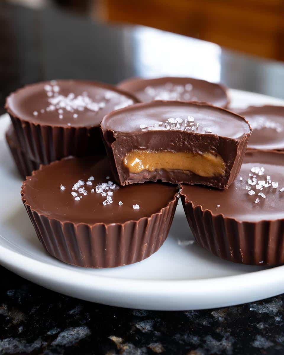 Mini chocolate peanut butter cups - detail 2