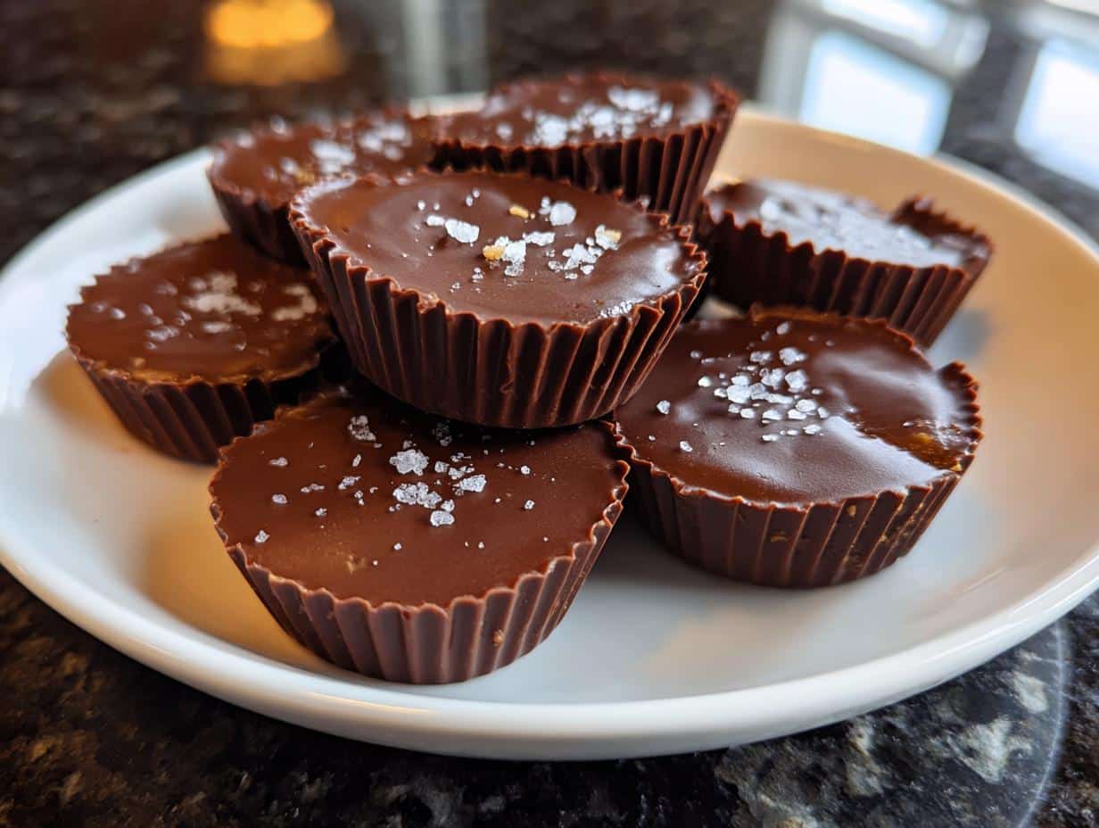 Mini chocolate peanut butter cups