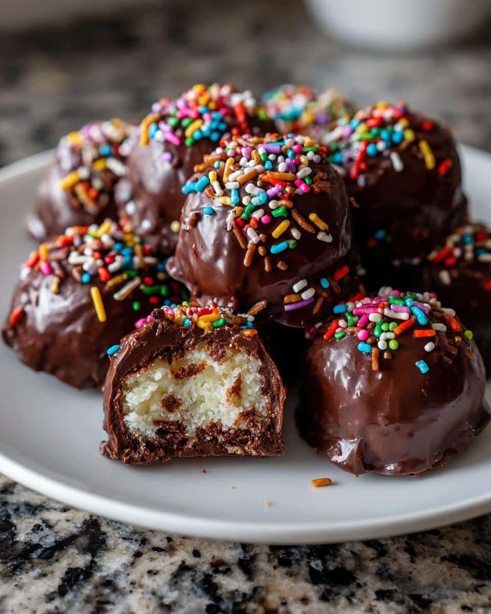 Mini chocolate wafer dessert bites - detail 2