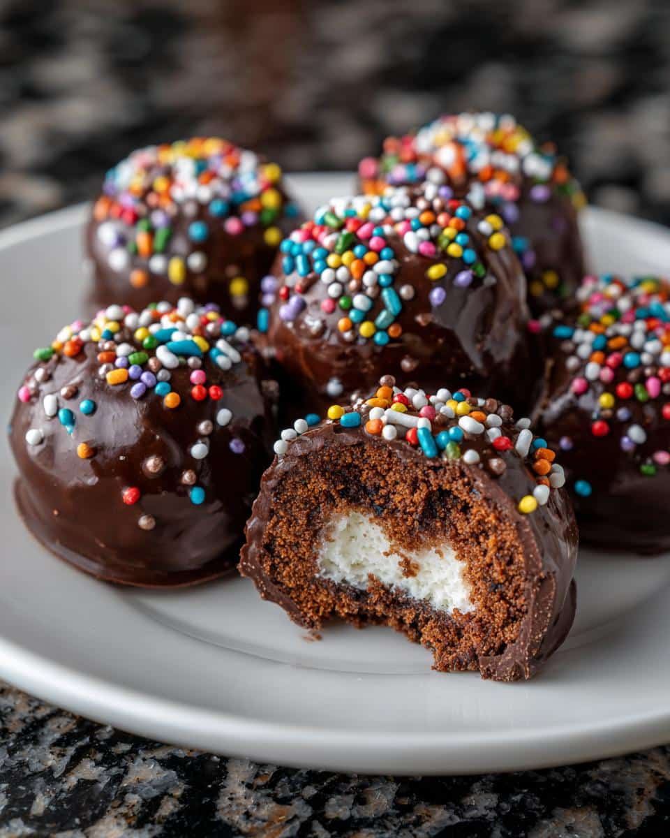 Mini chocolate wafer dessert bites - detail 3