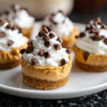 Mini cookie butter dessert shots