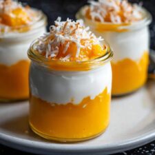 15-Minute Mini Mango Coconut Dessert Jars that Taste Like Paradise