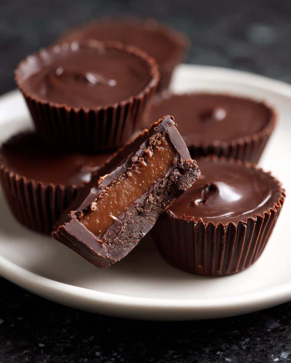Mini milk chocolate ganache cups - detail 3