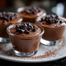 Irresistible Mini Milk Chocolate Pudding Cups in 10 Minutes!