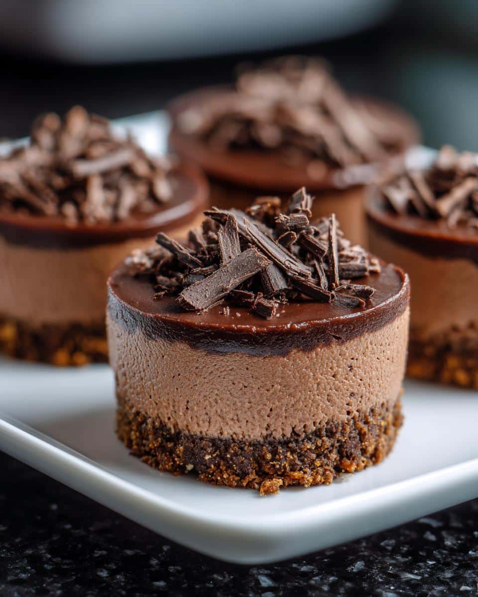 Mini mocha cheesecake bites - detail 2