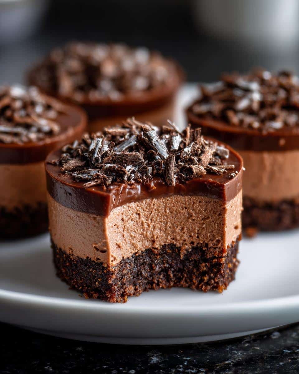 Mini mocha cheesecake bites - detail 3