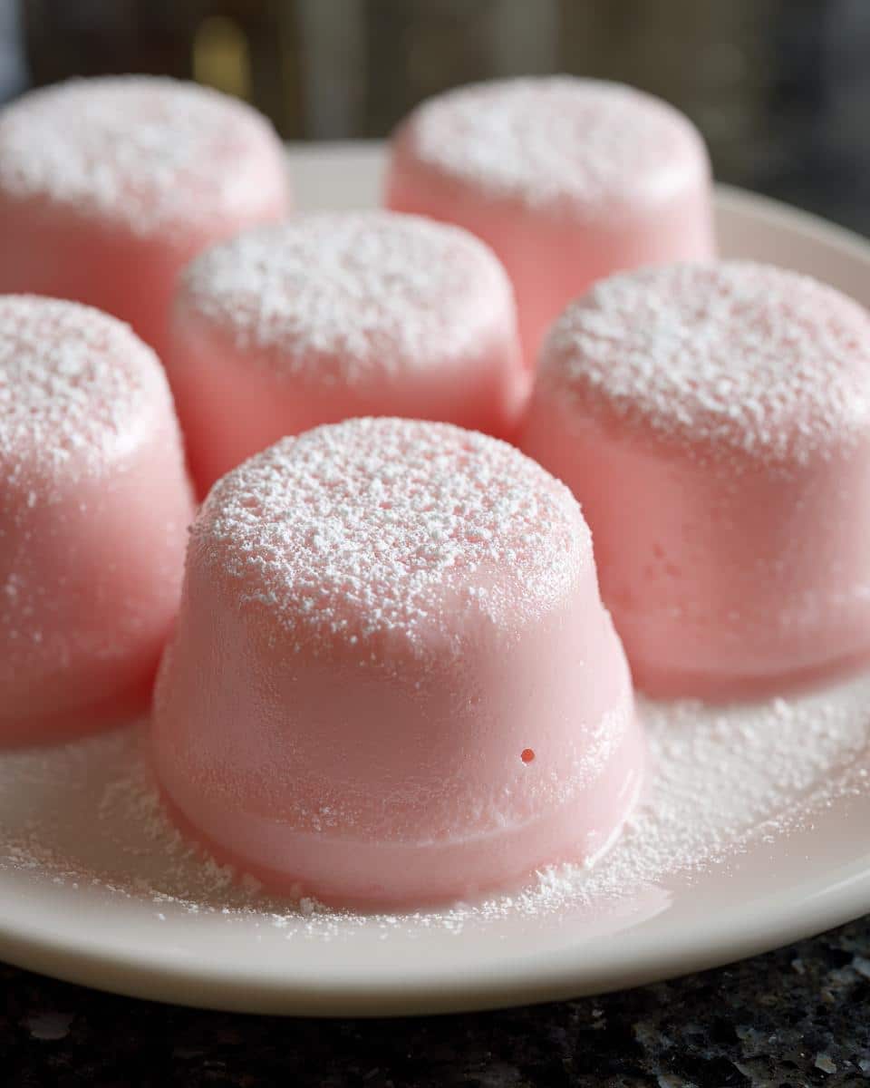 Mini pink aesthetic desserts - detail 1
