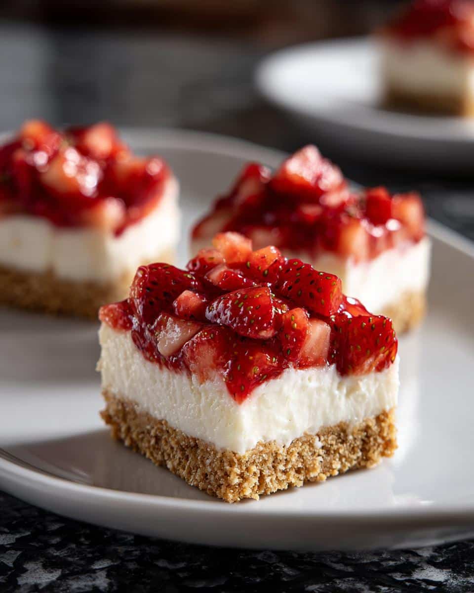 Mini strawberry crunch dessert bites - detail 1