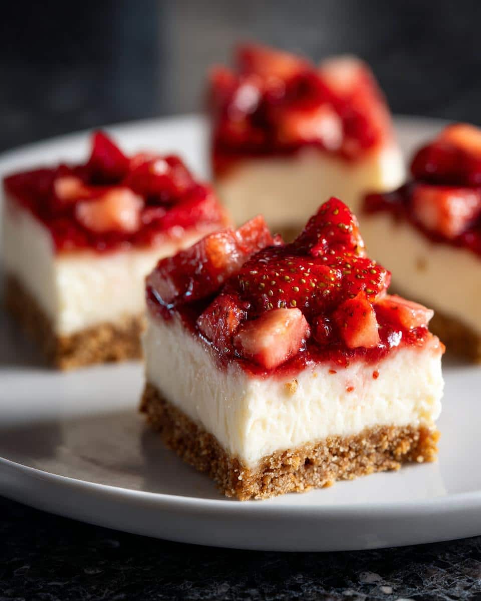 Mini strawberry crunch dessert bites - detail 2