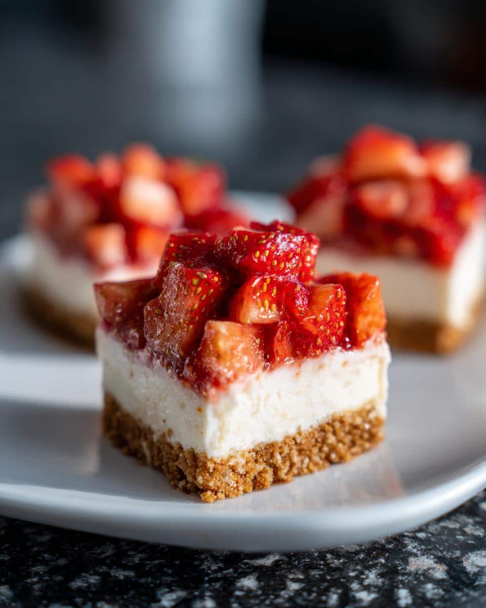 Mini strawberry crunch dessert bites - detail 3