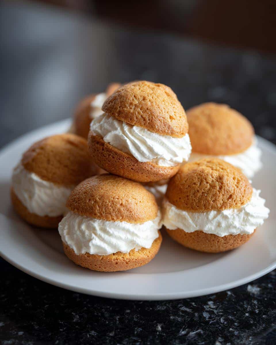 Mini vanilla biscuit cream bites - detail 2