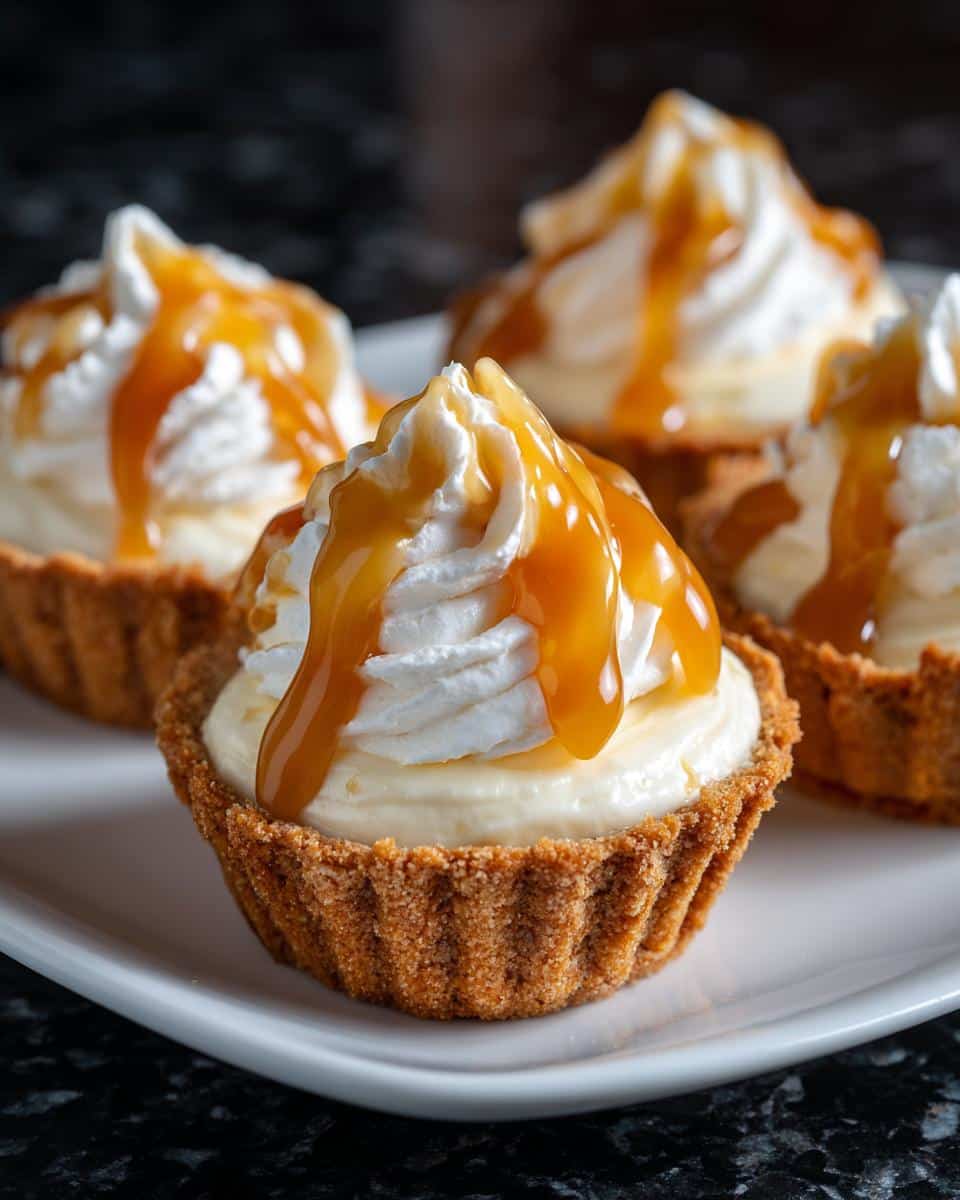 Mini vanilla caramel cream cups - detail 1