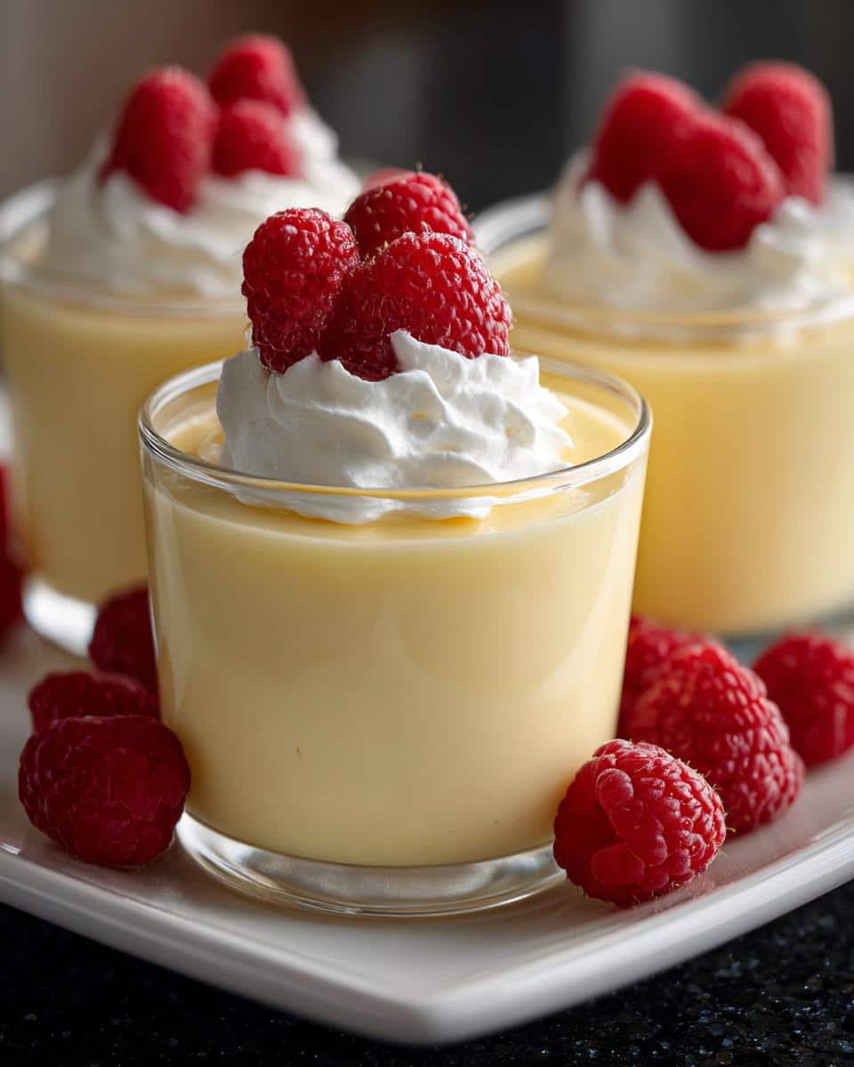 Mini vanilla pudding cups - detail 3