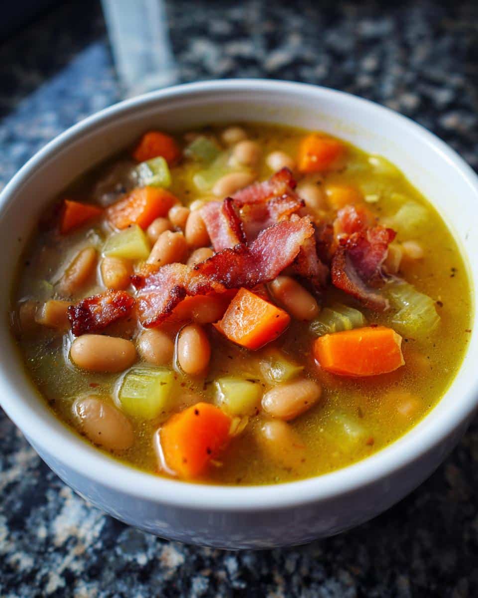 Navy Bean Soup with Bay Leaf Broth - detail 3