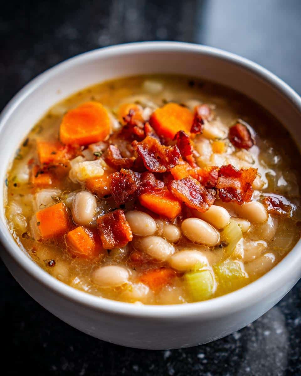 Navy Bean Soup with Simple Broth - detail 3