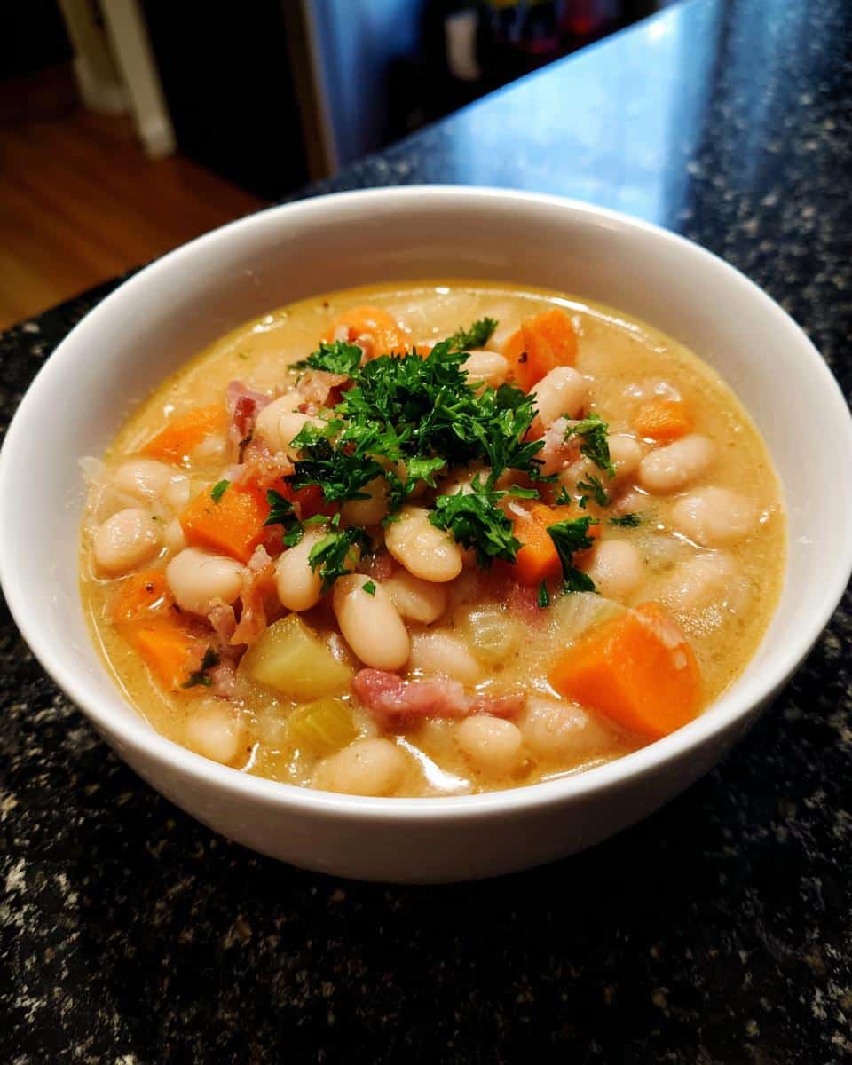 Old-School Bean Soup from Scratch - detail 2