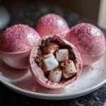 Pink Hot Chocolate Bombs