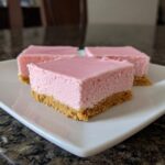 Pink Lemonade Cheesecake Squares
