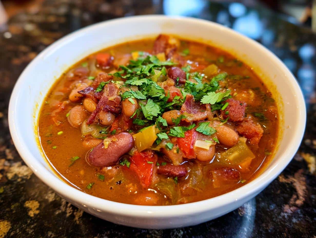Pinto Bean Soup with Mexican Spices