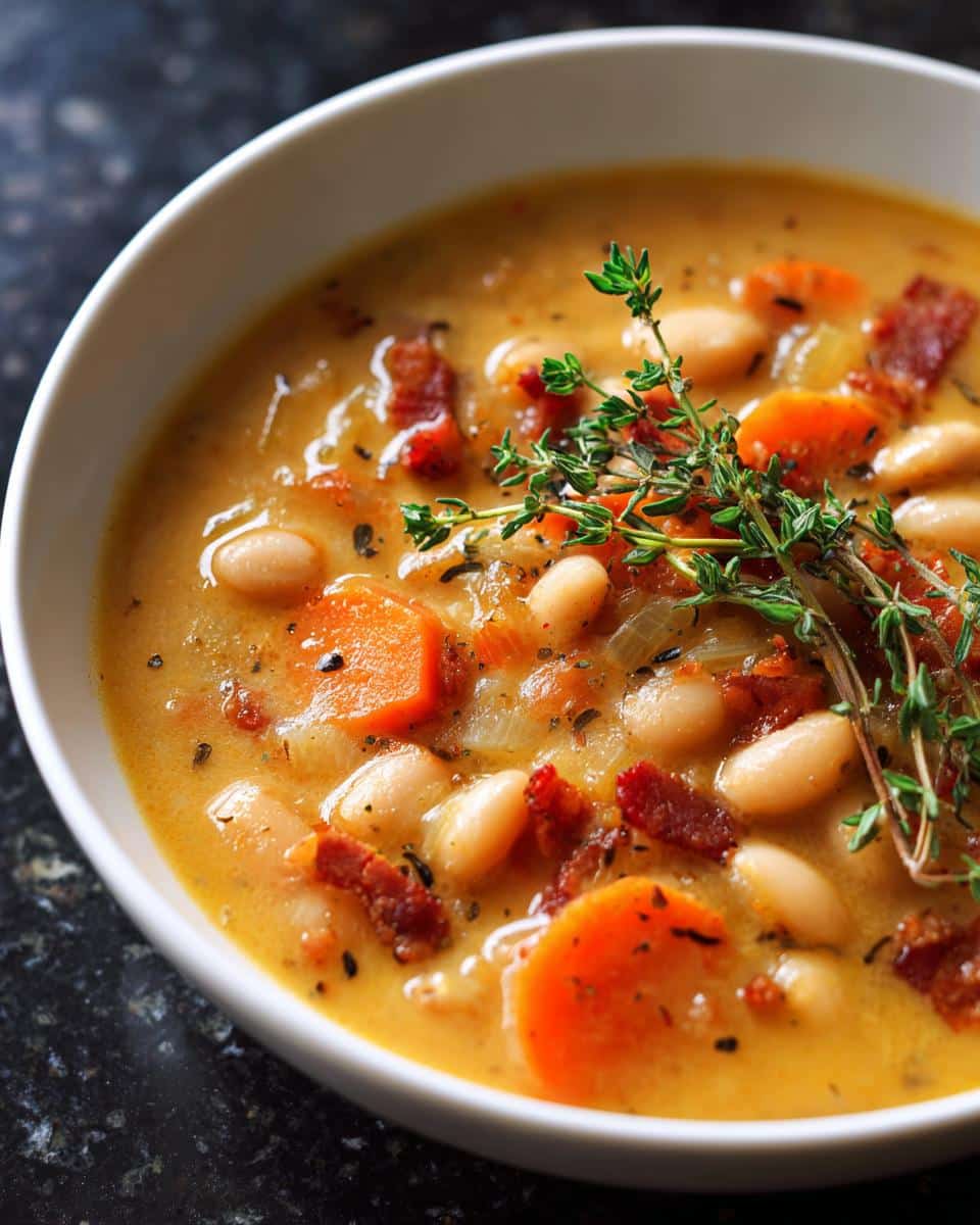 Protein-Packed White Bean Soup - detail 2