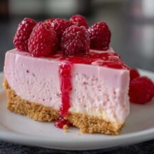 **40-Min Raspberry Rose Cheesecake: A Stunning Valentine Treat**