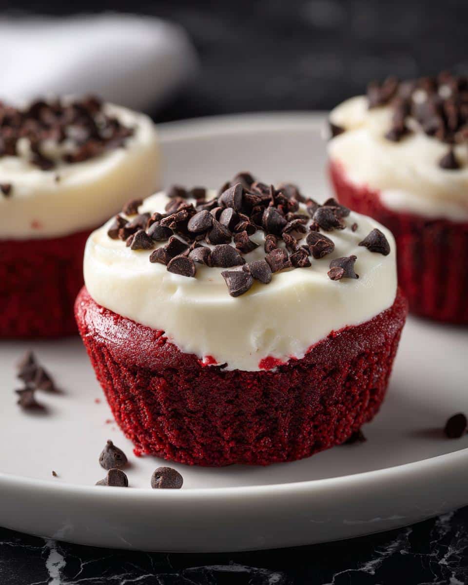 Red Velvet Cheesecake Cups - detail 1